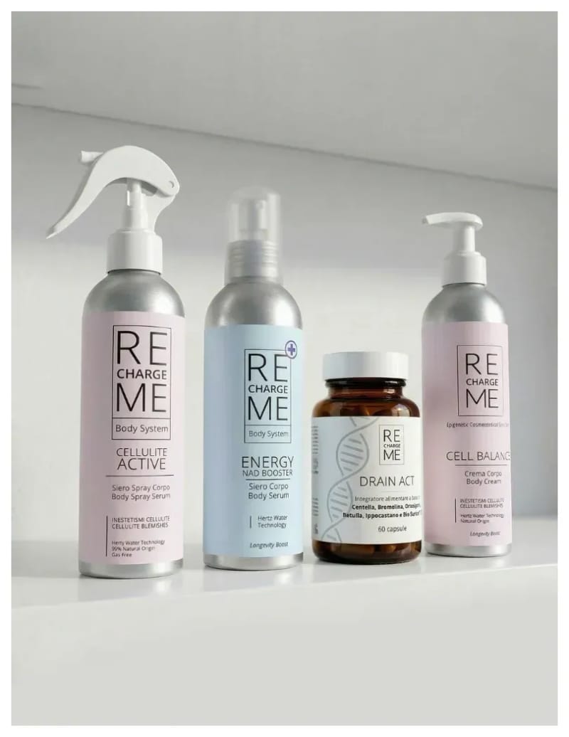 Recharge Me Cellulite Reset — Cellulite Active, Energy NAD Booster, Drain Act a Cell Balance
